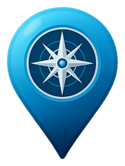 ProxiSuite compass pin logo