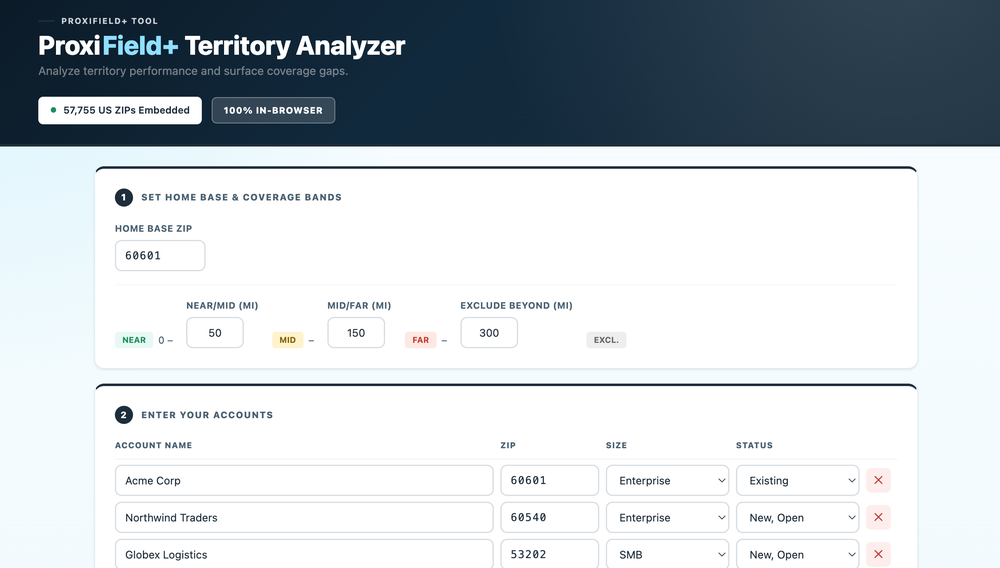 ProxiField Analyzer